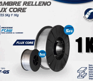 ROLLO ALAMBRE RELLENO FLUX CORE .035"