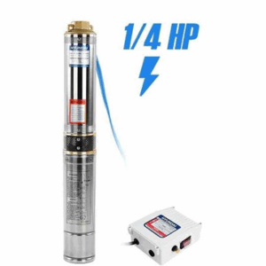 BOMBA SUMERGIBLE C/ARRANCADOR 1/4 HP