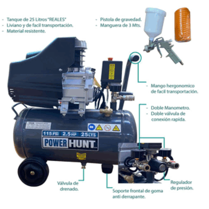 COMPRESOR 25 L