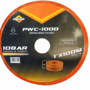 MANGUERA LONA PLANA 1" (100 M)
