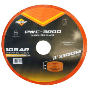 MANGUERA LONA PLANA 3" (100 M)