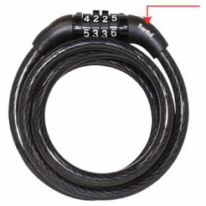 CANDADO DE CABLE 1.5 MM